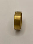 Gold plated Tungsten thin line outside ring core