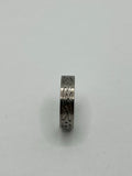 Leaf inlay channel titanium ring core
