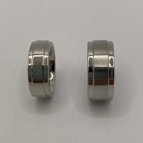 Cobalt Chrome ring core 7 mm and 9 mm total width zsk-7003 and zsk-7004