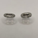 Polished cobalt dome ring blanks, 4mm and 6mm total widths ZBL - 3984, 3986