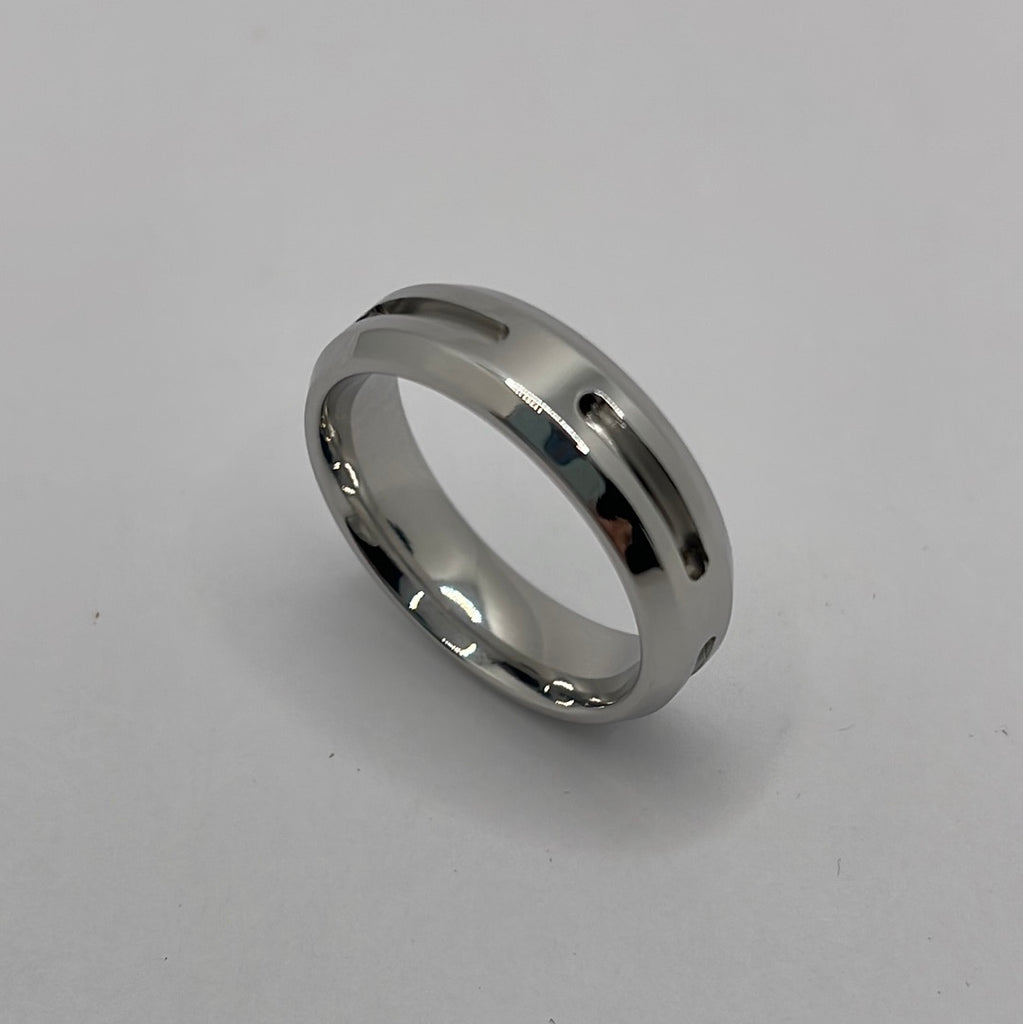 Cobalt Chrome inlay tray with rounded inlay channel – Ringsupplies.com