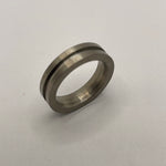 Titanium 2mm inlay channel ring ZBL-1518
