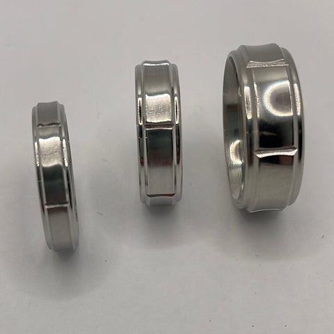 Cobalt chrome crown design ring core
