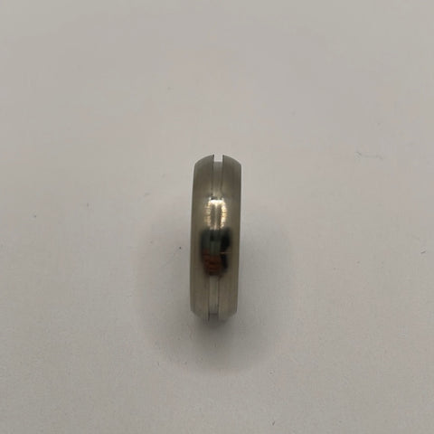 Titanium domed profile with 1.3 mm inlay channel  ZBL-0310