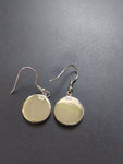 Inlay Earring cups sterling silver .925