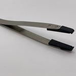 Stainless steel tweezers with replaceable tips for ring inlay